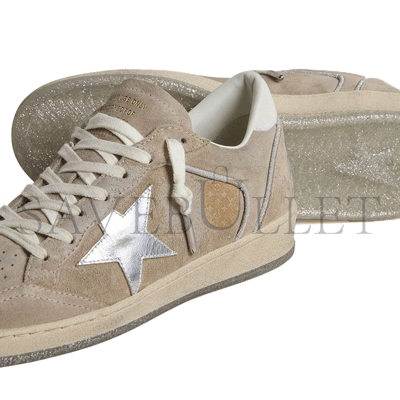 GOLDEN GOOSE BROWN BALL STAR LTD STAR-EMBELLISHED SUEDE TRAINERS GWF00327 GOLDEN GOOSE BROWN BALL STAR LTD STAR-EMBELLISHED SUEDE TRAINERS GWF00327